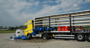 Nawet 5 mln zł kary za nieprawidłowo zamocowany ładunek na ciężarówce