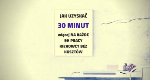 Teraz można prowadzić ciężarówkę do 30 minut dłużej dziennie – legalnie