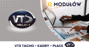 VTS TACHO – KADRY – PŁACE: WYKAZ MODUŁÓW